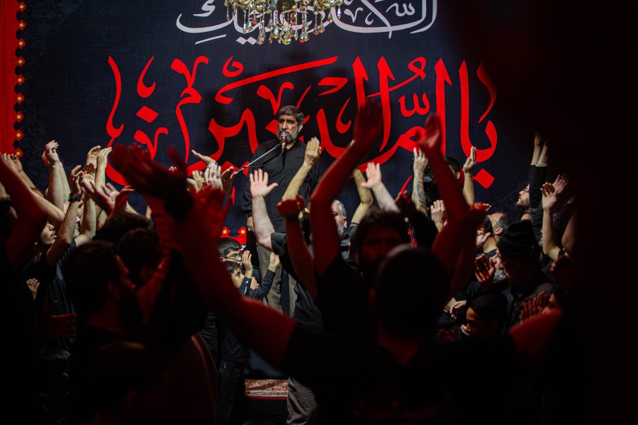 تصاوير مراسم عزاداری وفات حضرت ام البنین (س) 12 آذر 1404